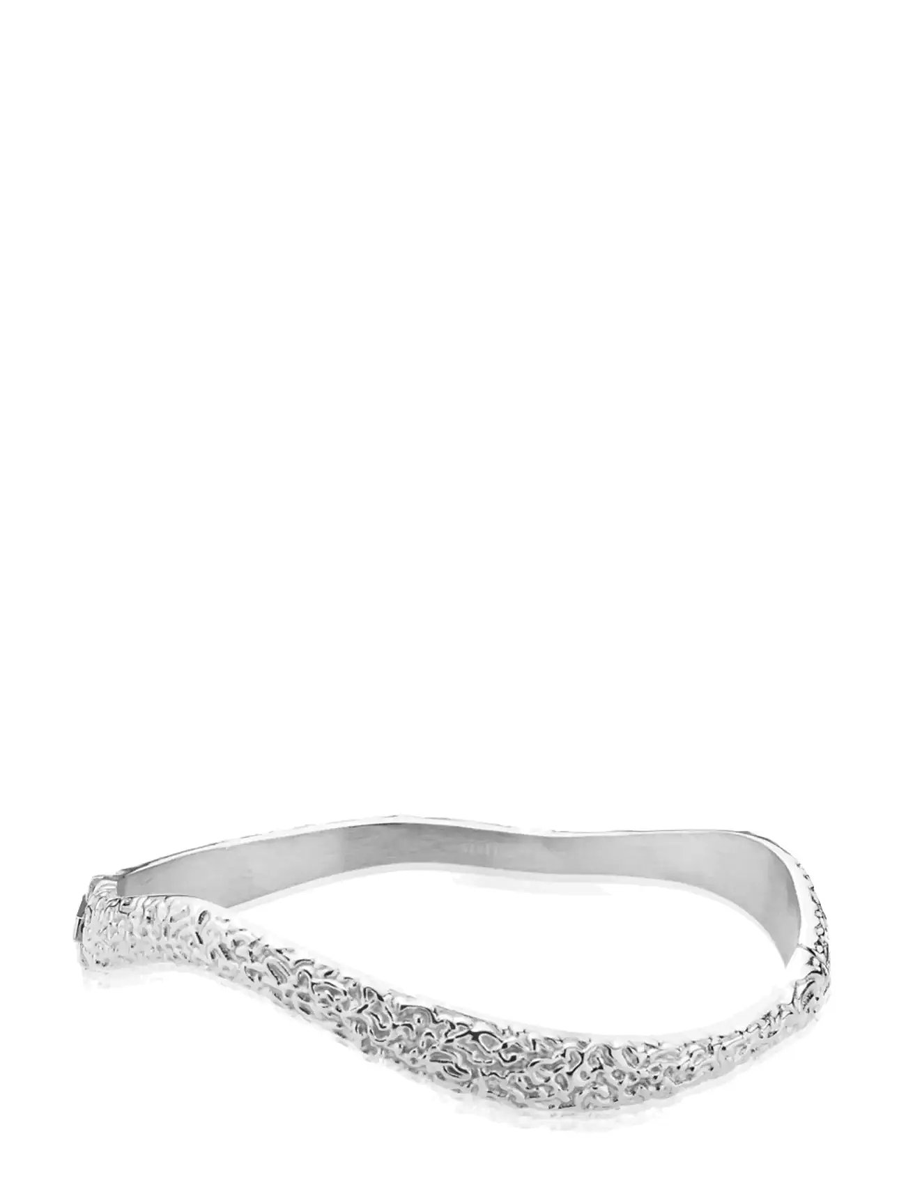 Sistie Wavy - Bracelet Steel, One Size, Silver, Armbånd > Armringe, Dame