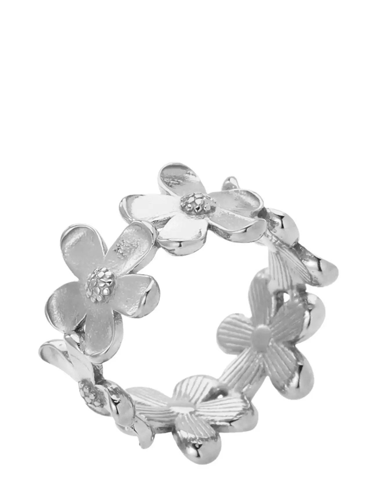 Sistie Camellia - Ring Steel, 50, Silver, Smykker > Ringe, Dame