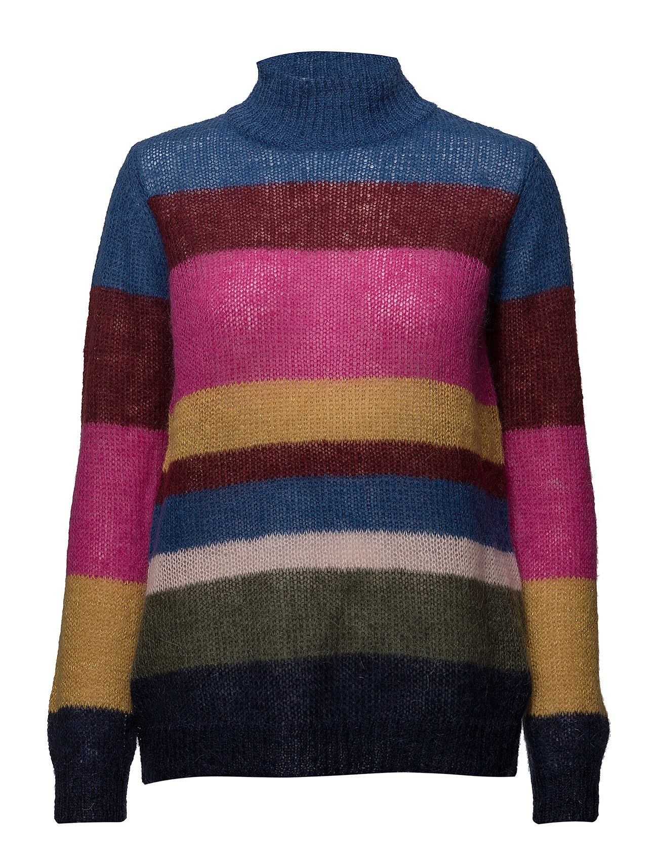 Cher Turtleneck Coltrui Multipatroon Six Ames six ames kopen in de aanbieding Cher Turtleneck Coltrui Multipatroon Six Ames six ames kopen in de aanbieding