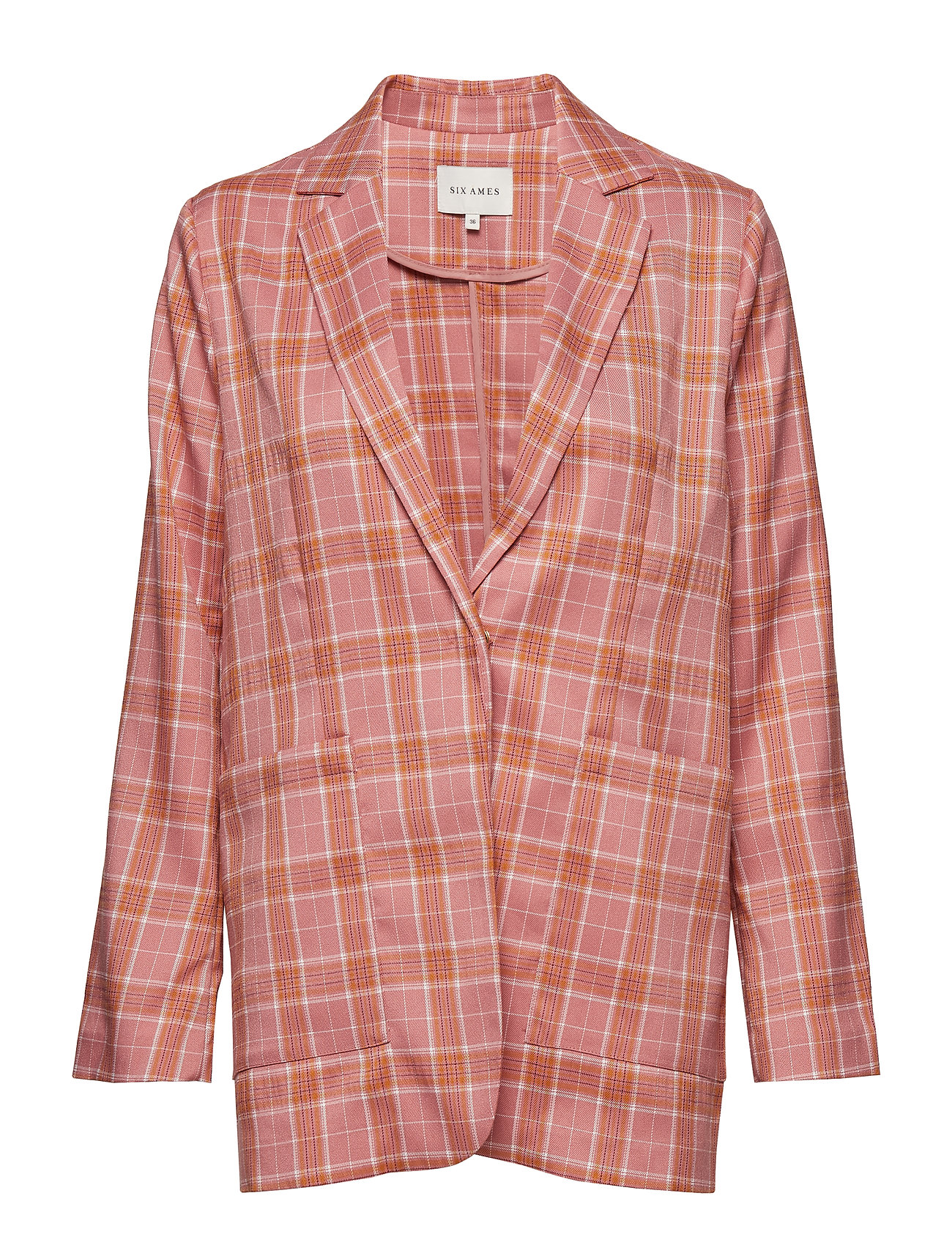 Carla Blazer Colbert Roze Six Ames six ames kopen in de aanbieding