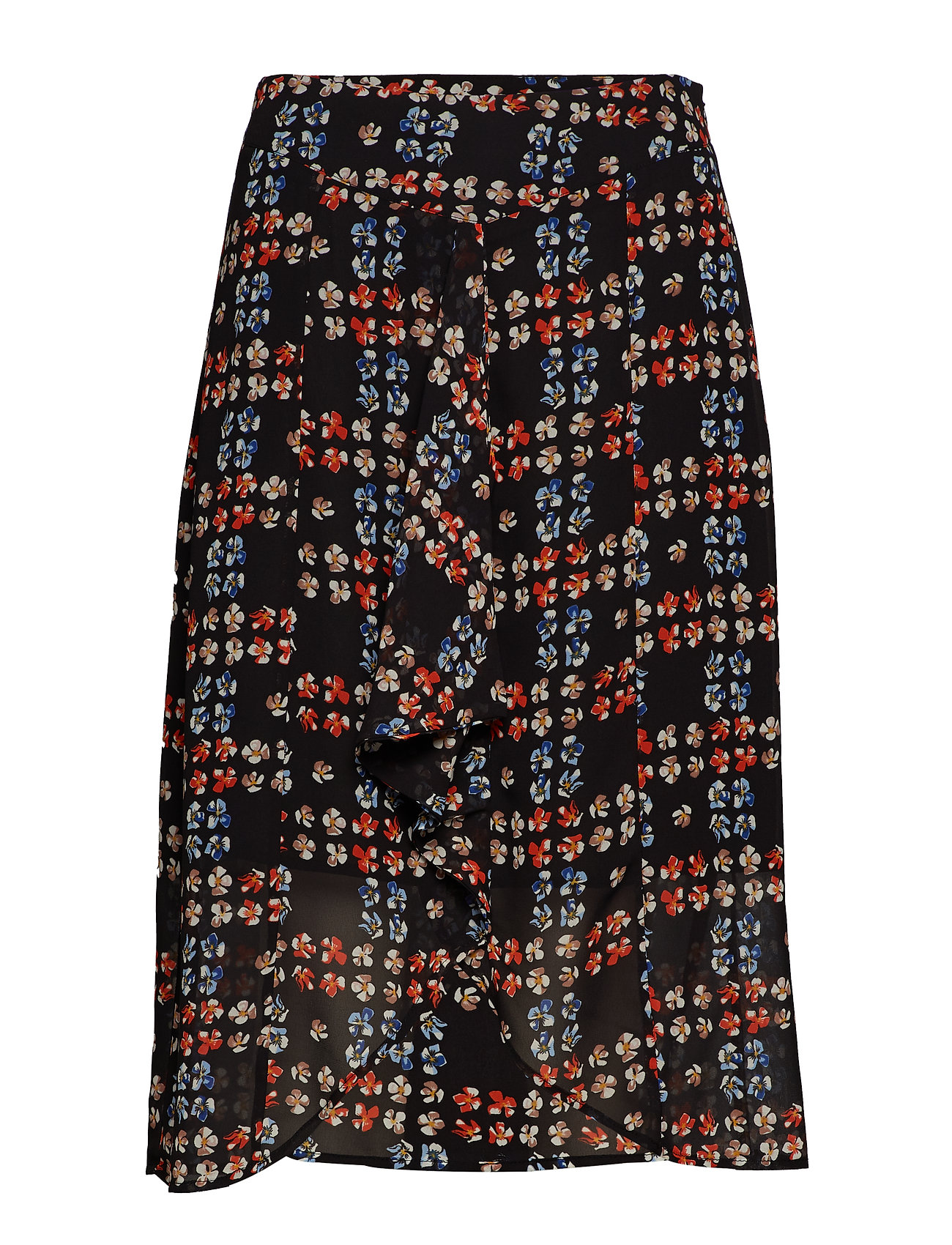 Florence Rok Knielengte Blauw Six Ames six ames kopen in de aanbieding