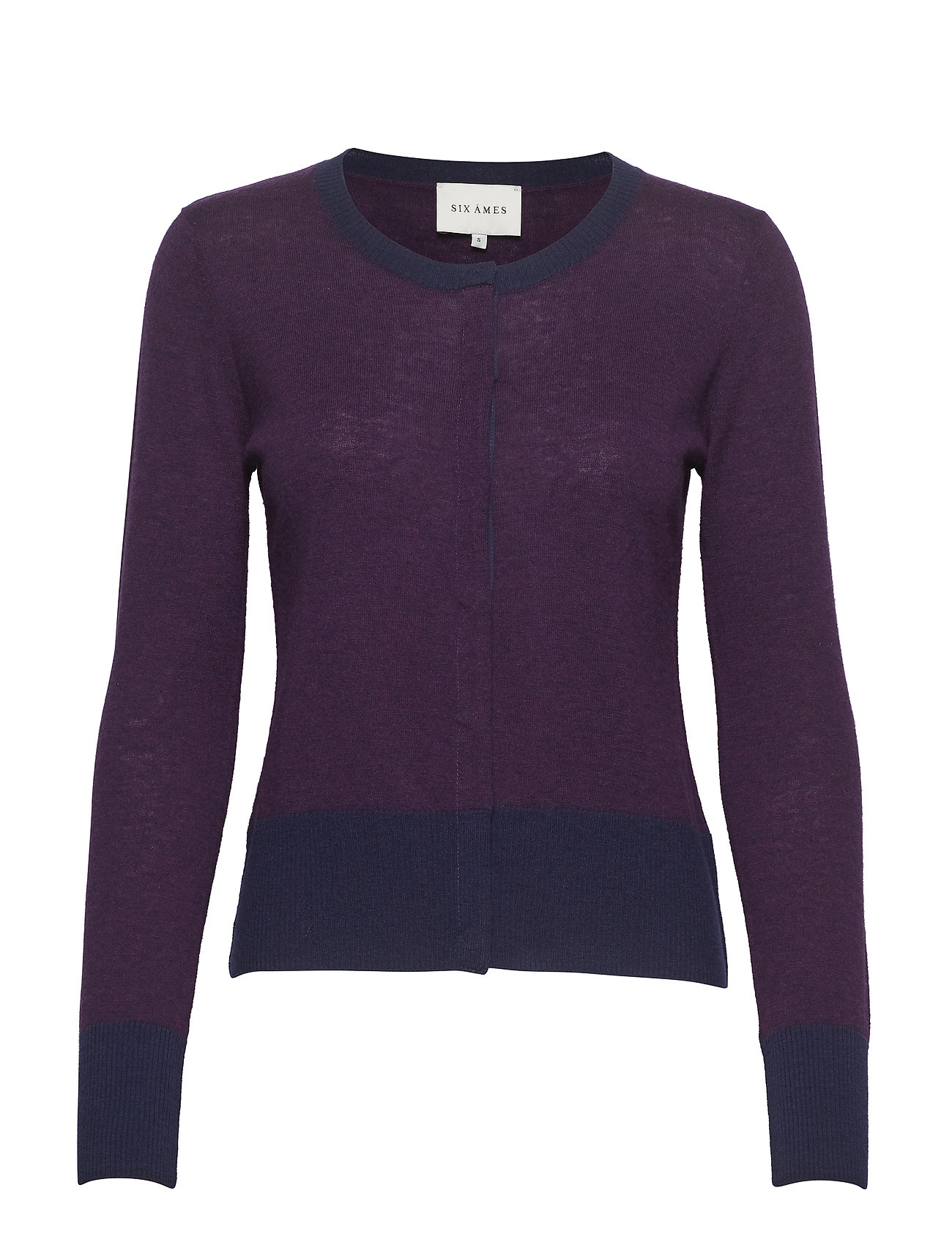 Ulla Gebreide Trui Cardigan Multipatroon Six Ames six ames kopen in de aanbieding Ulla Gebreide Trui Cardigan Multipatroon Six Ames six ames kopen in de aanbieding