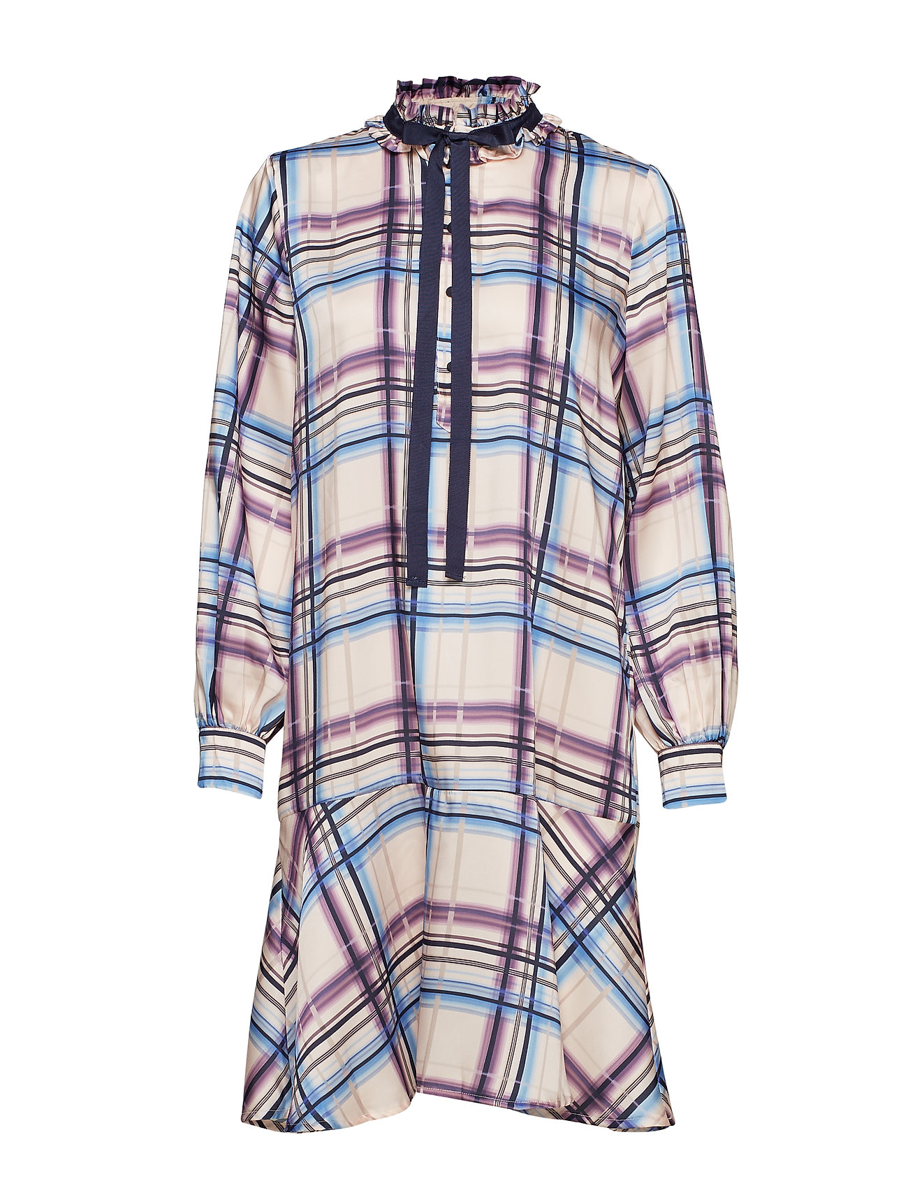 Ines Jurk Knielengte Multipatroon Six Ames six ames kopen in de aanbieding