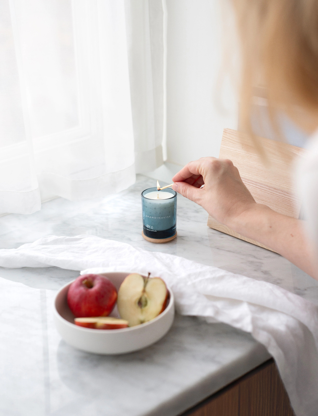 Skandinavisk Øy Scented Candle 65G, 65 g, Nude, Hjem > Duftlys, Dame