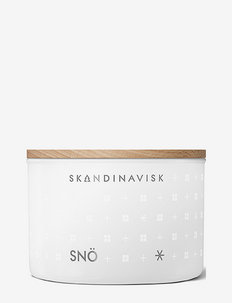 Christmas - SNÖ candle 90g - duftlys - white