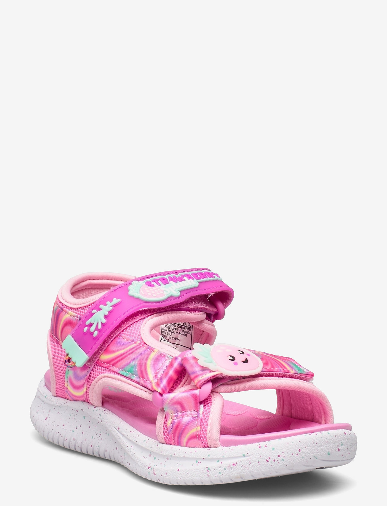Skechers - Girls Jumpsters Sandal - siksniņu sandales - pkmt pink multicolor - 0
