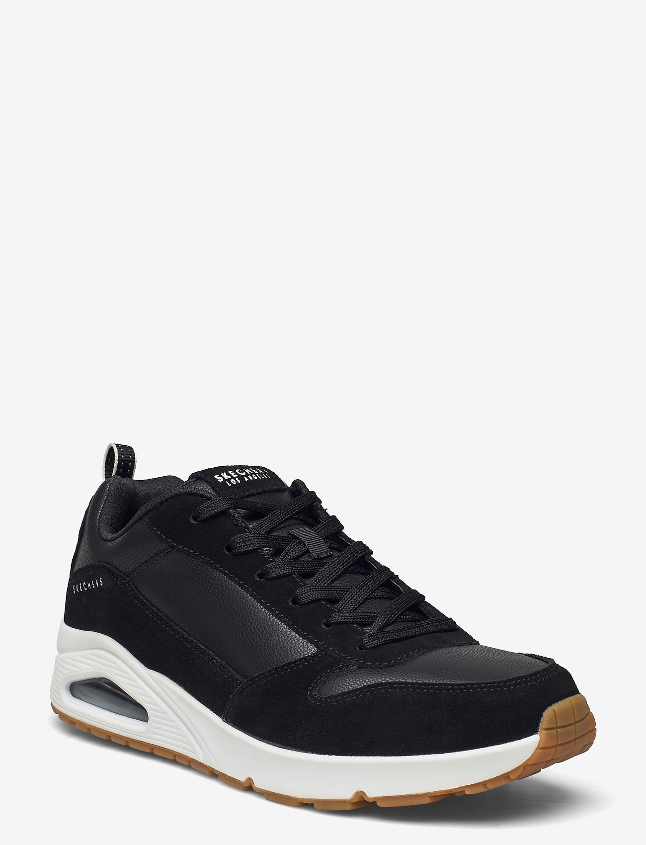 skechers uno black and white