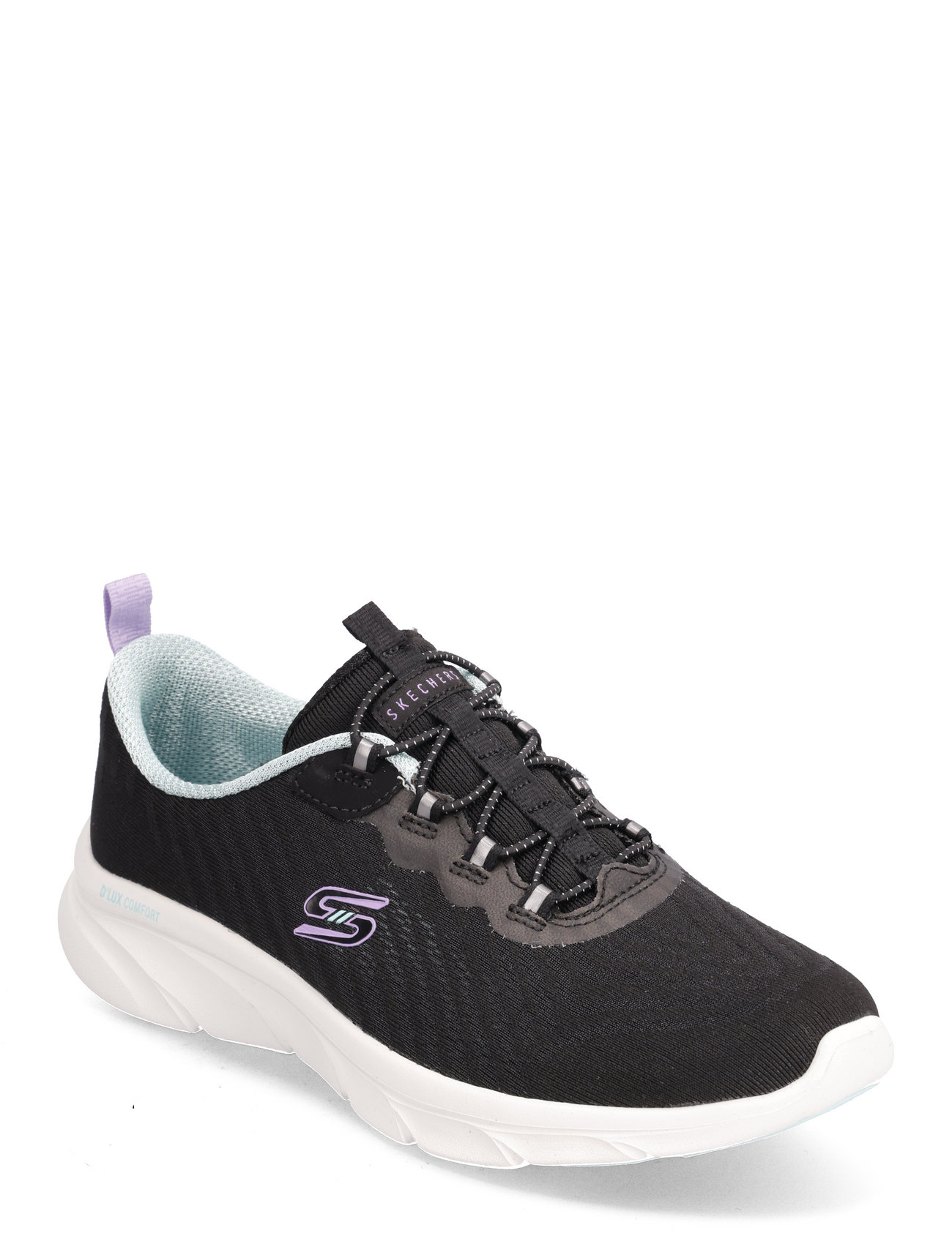Womens D'lux Comfort - Easy Street Low-top Sneakers Black Skechers