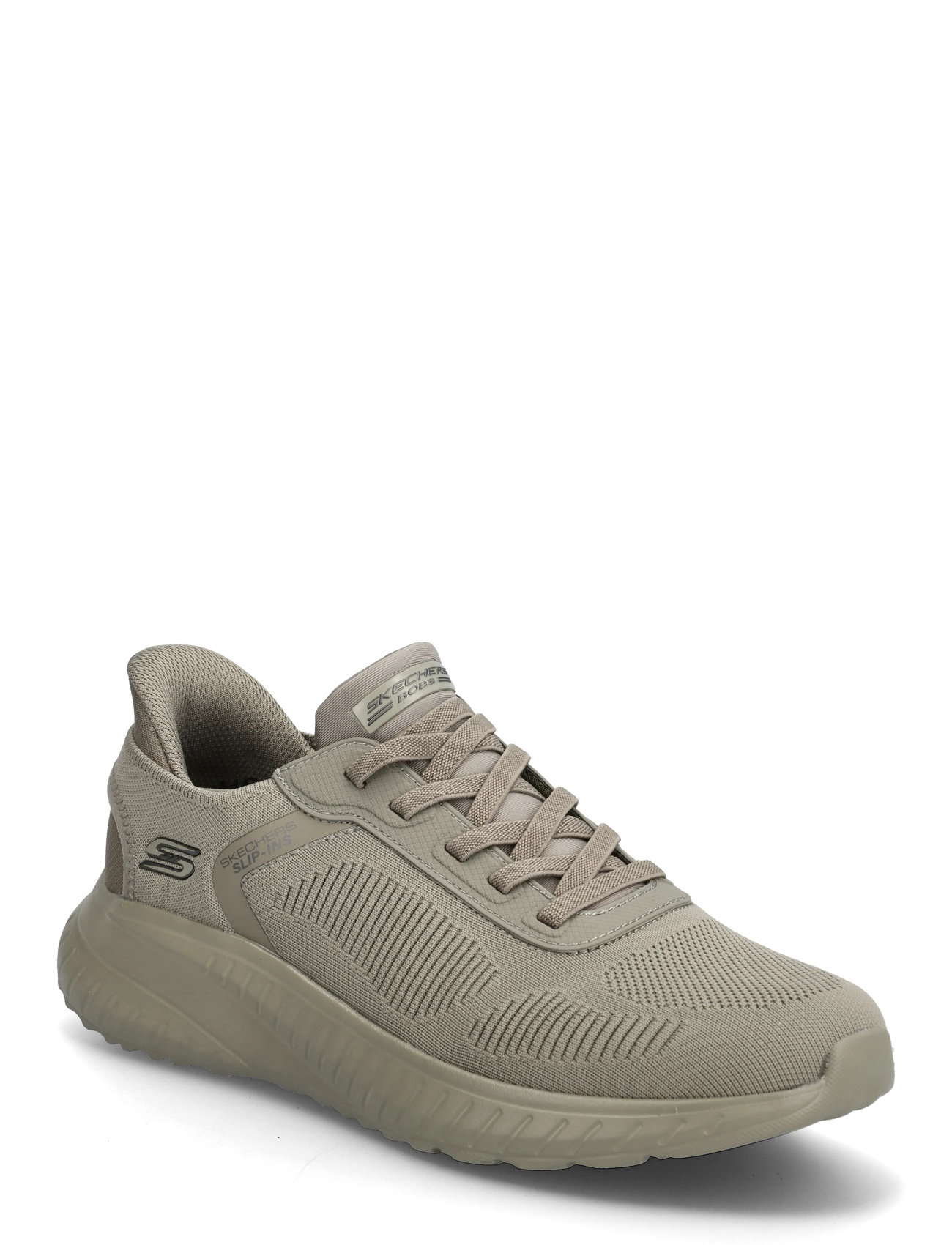 SKECHERS Herren Bobs Squad Chaos Solid Step Khaki - 41 - Herren