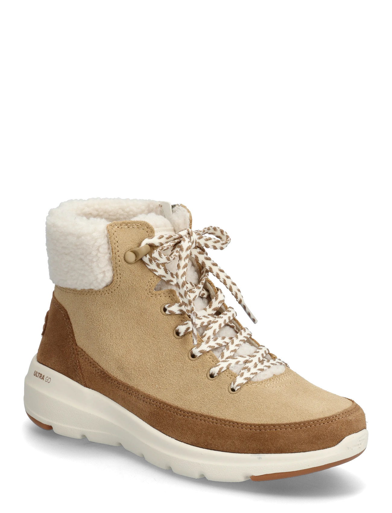 SKECHERS Damen Glacial Ultra Autumn Days Beige - 37 - Damen