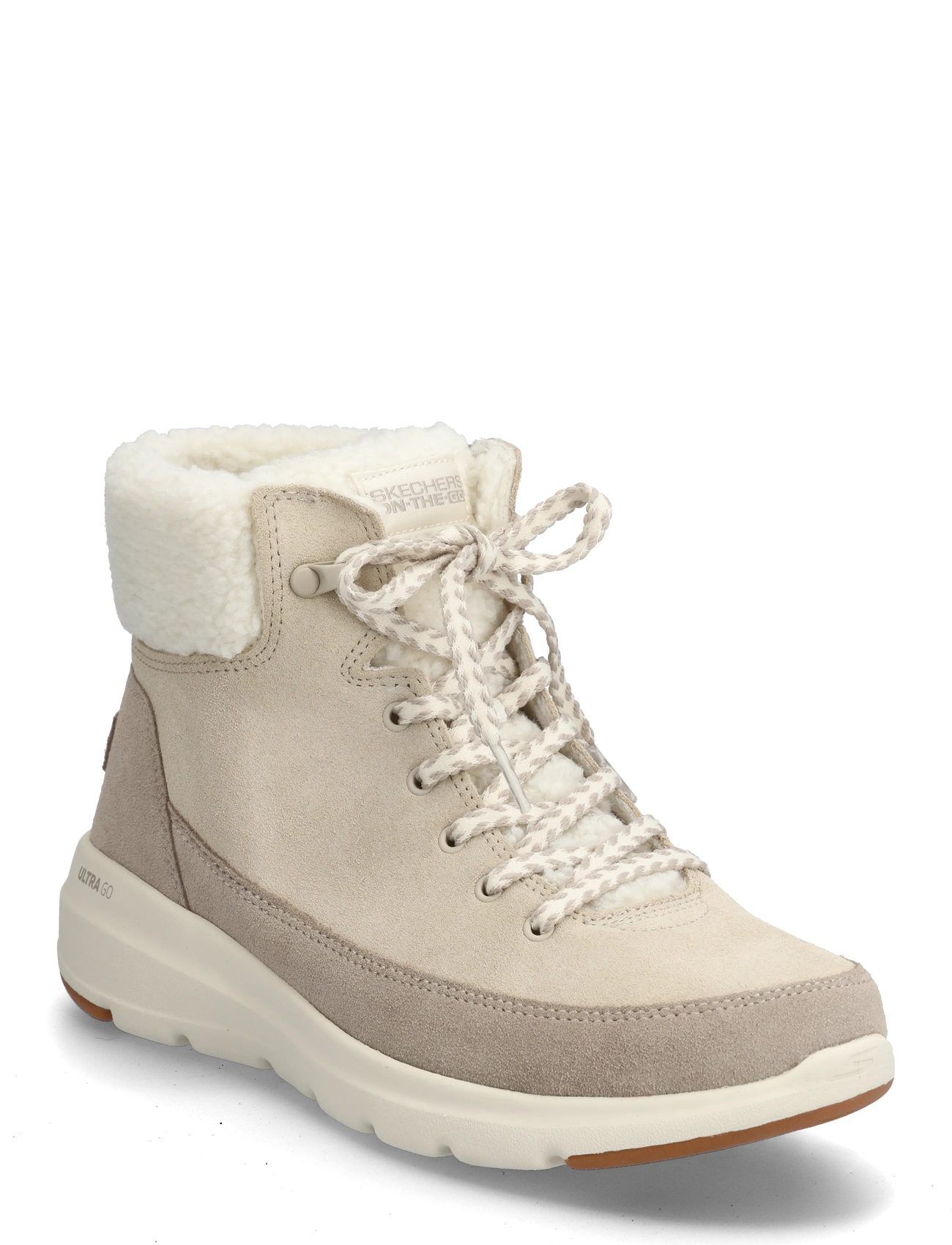SKECHERS Damen Glacial Ultra Autumn Days Beige - 37 - Damen