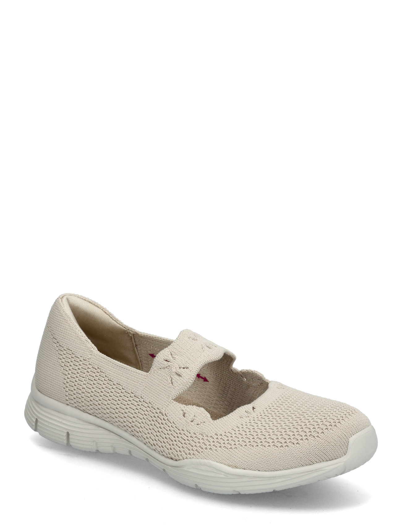 Women Seager Cute N' Coy Sneakers Beige Skechers