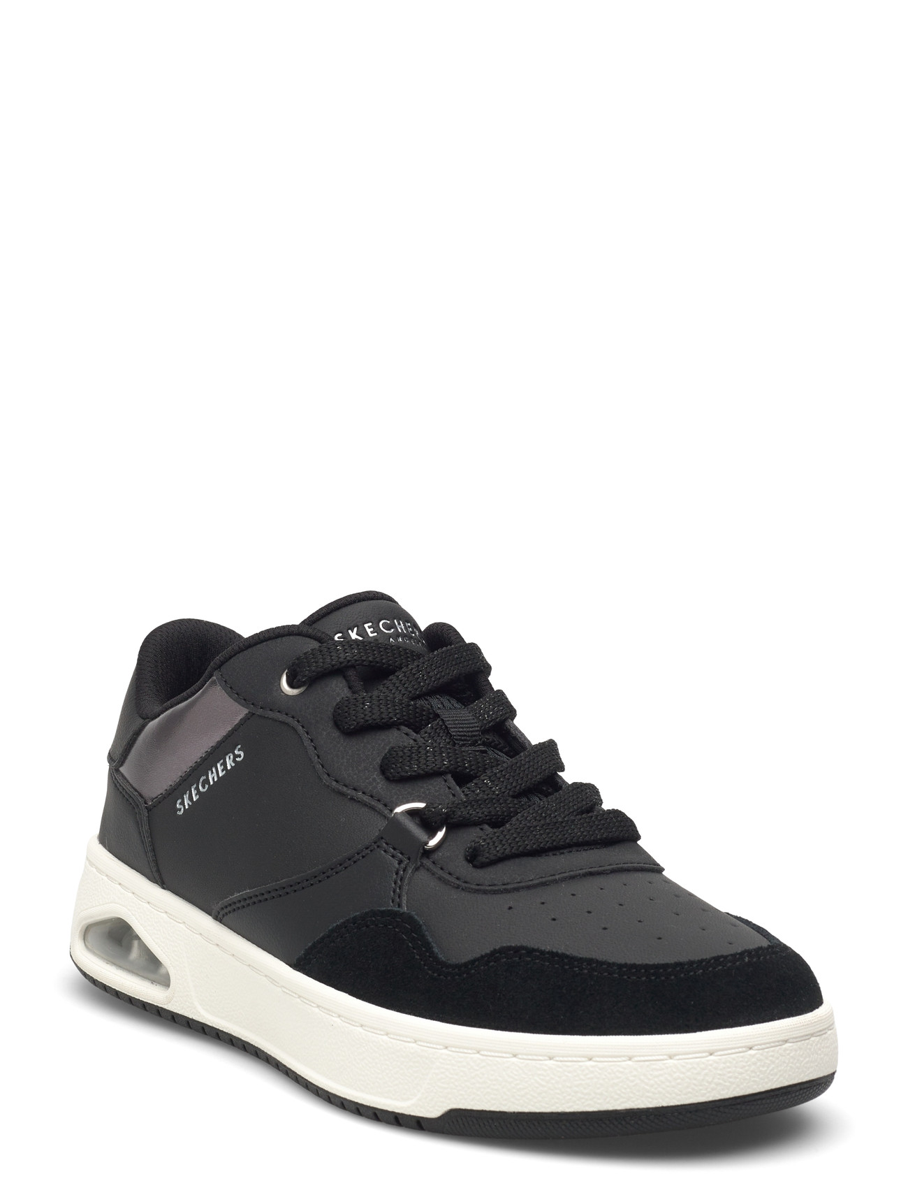 Skechers Uno Ctl - Subtle Shimmer, 39, Black, Sneakers > Sneakers Med Lav Top, Dame