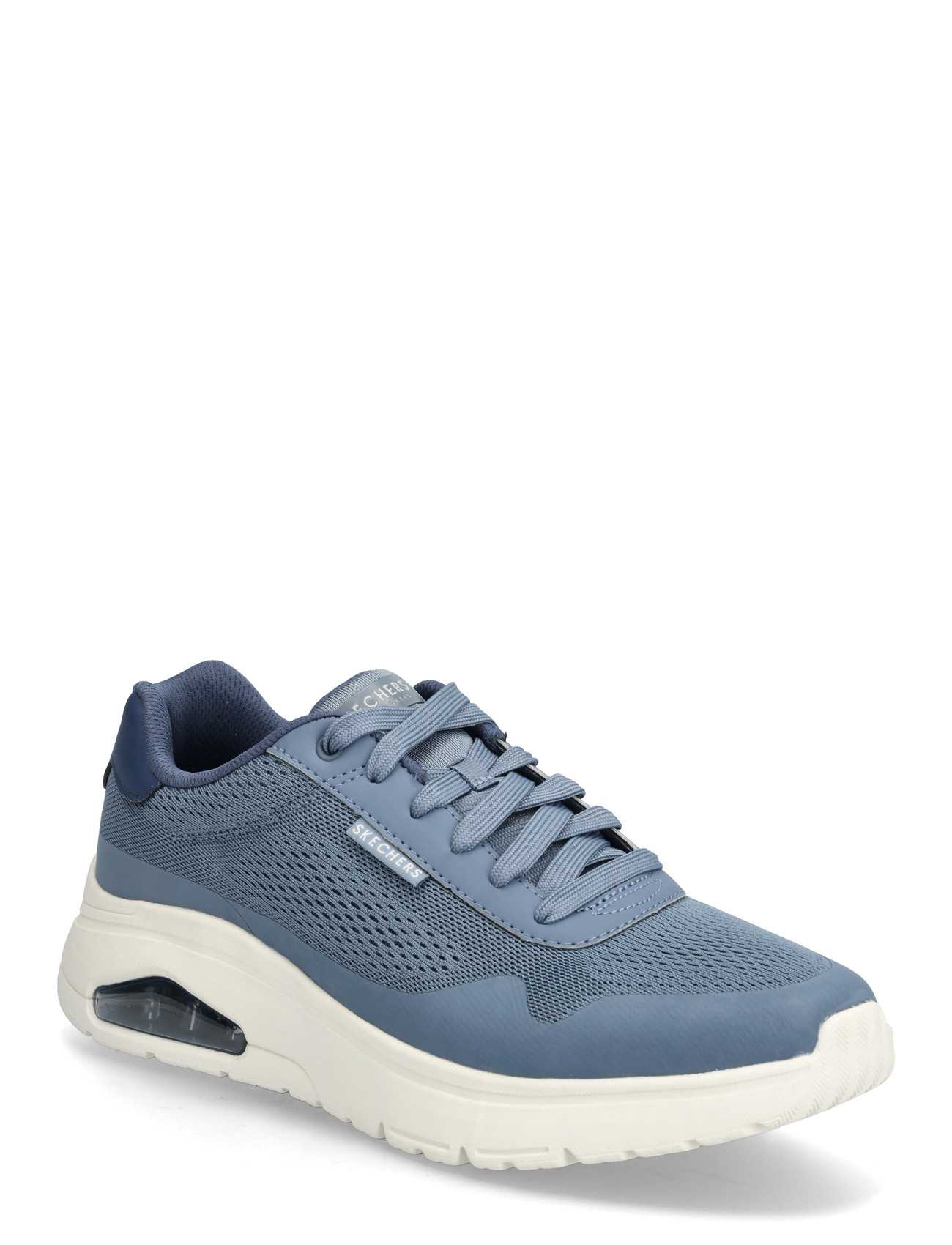 Skechers Uno Flex-Spring On Air, 46, Blue, Sneakers > Sneakers Med Lav Top, Herre