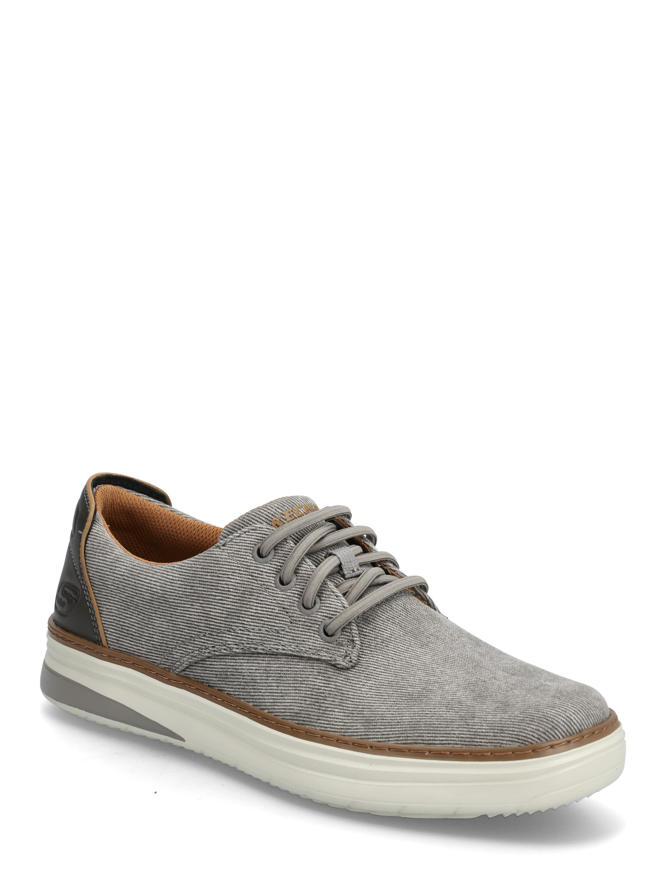 Skechers Hyland - Ratner, 46, Grey, Sneakers > Sneakers Med Lav Top, Herre