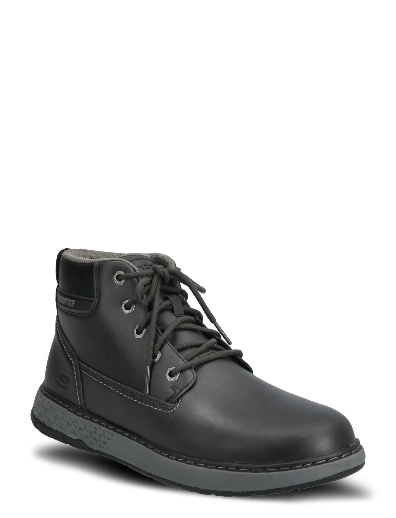 SKECHERS Mens Garlan Deno Schwarz - 42 - Herren