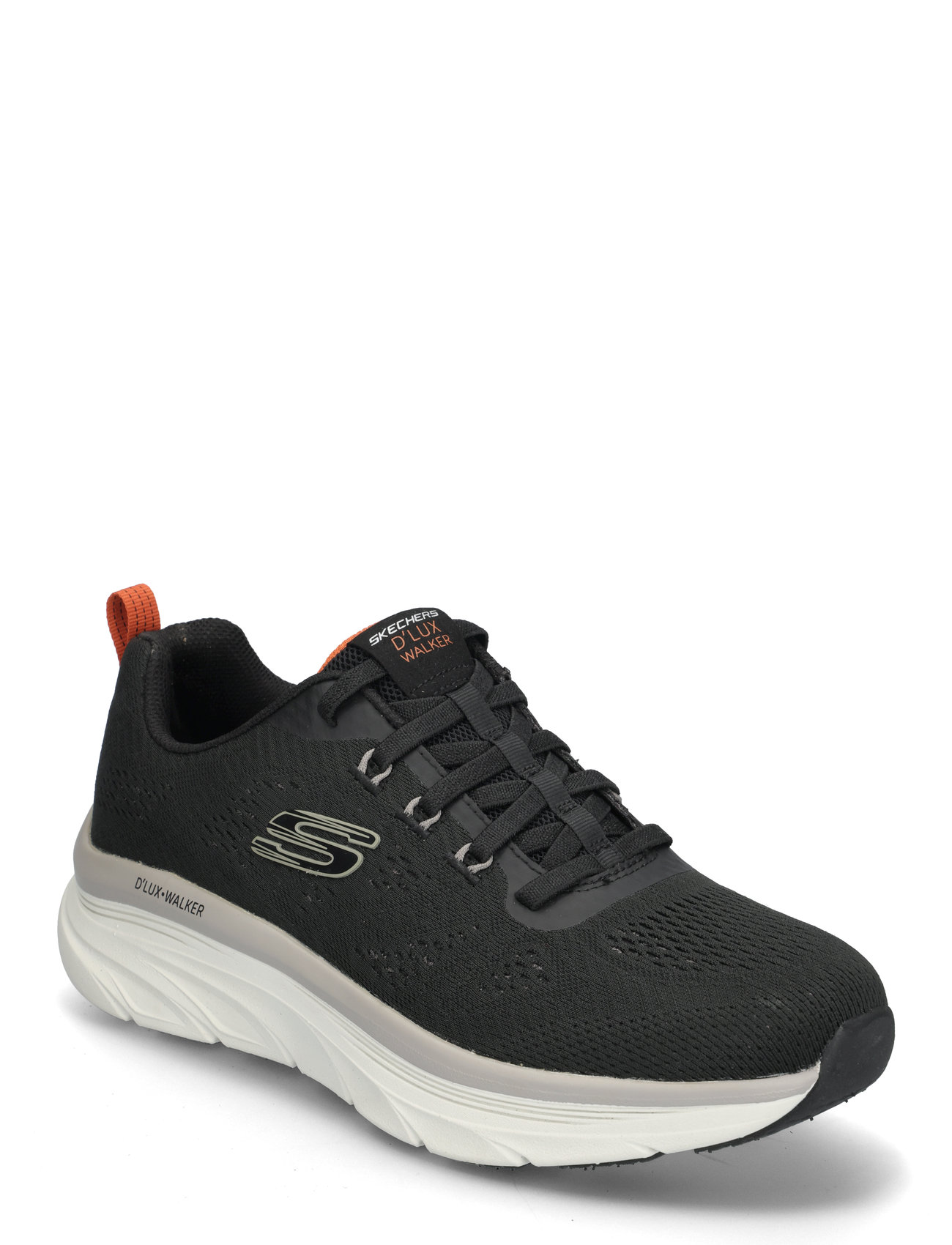 Skechers Mens Relaxed Fit D'lux Walker - Commuter Svart