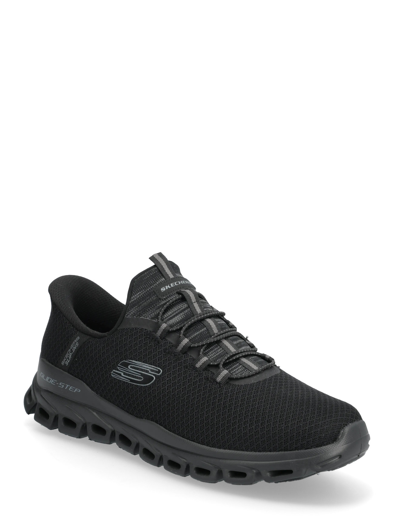 SKECHERS Herren Glide-Step Noxus Schwarz - 45 - Herren