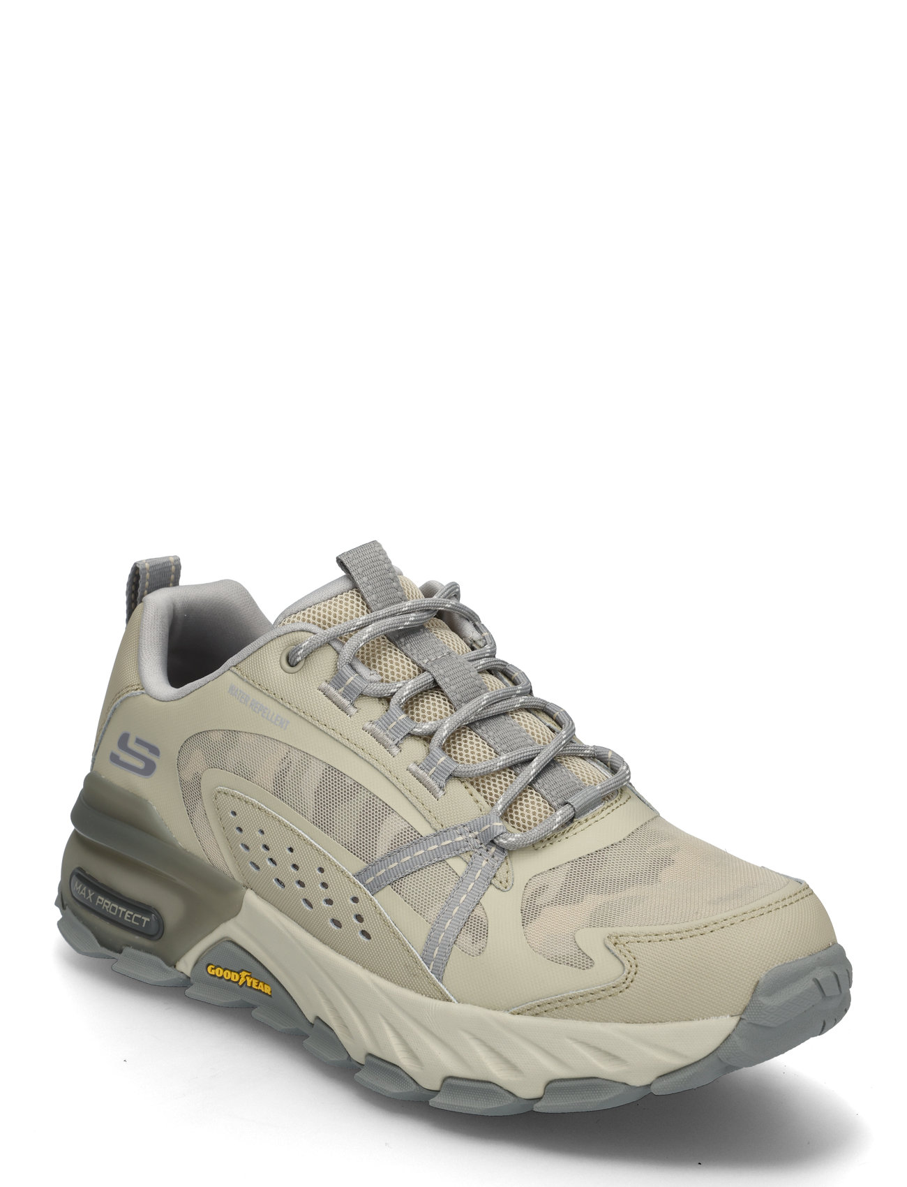 Skechers Mens Max Protect - Water Repellent Beige