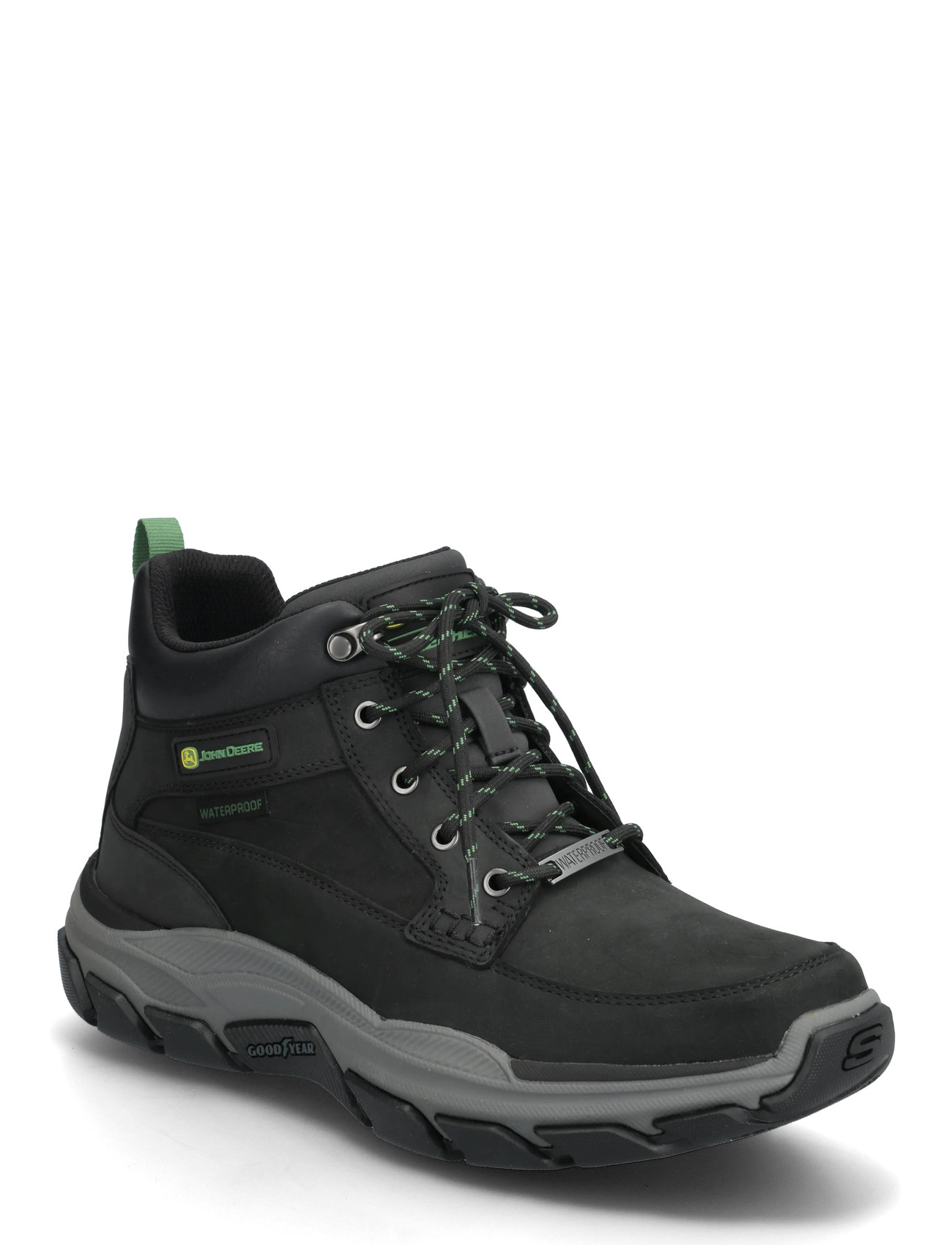 Skechers Men Respected Landin, 44, Black, Støvler > Vinterstøvler, Herre