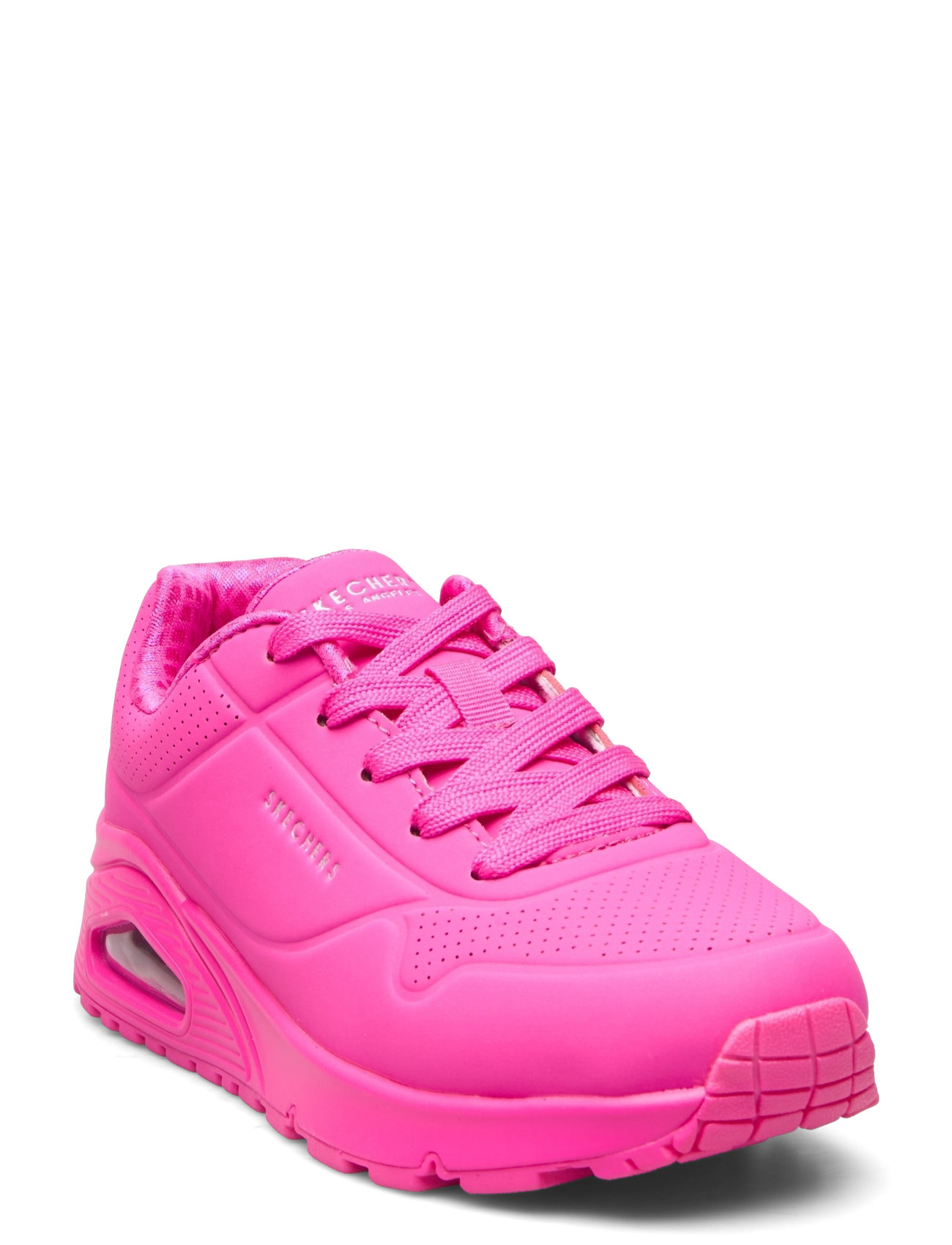Skechers "Girls Uno Gen1 - Neon Glow Shoes Sports Running-training Pink Skechers"