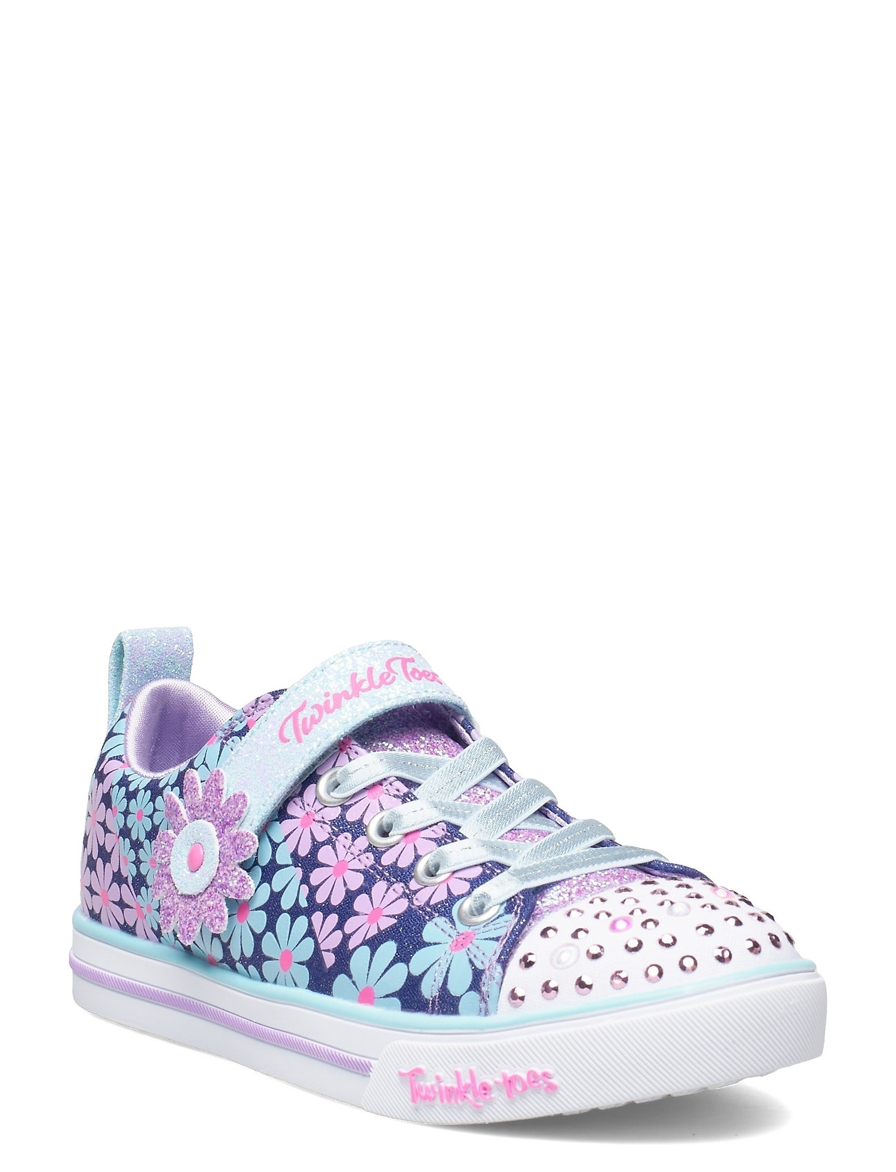 Skechers Girls Sparkle Lite Super Bloom sneakers shop at