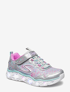 Girls Galaxy Light - blinking sneakers - smlt silver multicolor