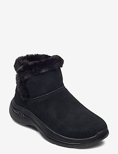 Womens GOwalk Arch Fit - Cherish - flat ankle boots - bbk black