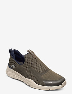 Mens Relaxed Fit Equalizer 4.0 - Baylock - slip-on sneakers - olmt olive multi