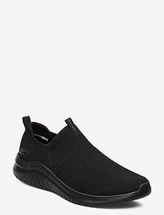 Mens Ultra Flex 2.0 - Kwasi - slip-on sneakers - bbk black