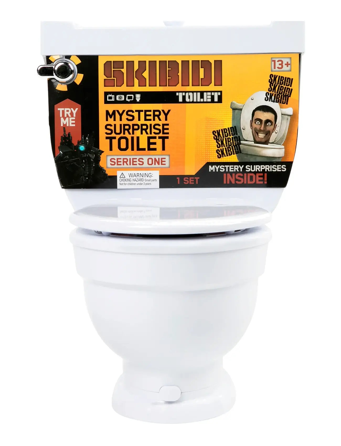 Skibdi Toilet Skibidi Toilet Mystery Surprise Toilet, One Size, Multi/patterned, Legesæt Og Actionfigurer > Actionfigurer, Børn