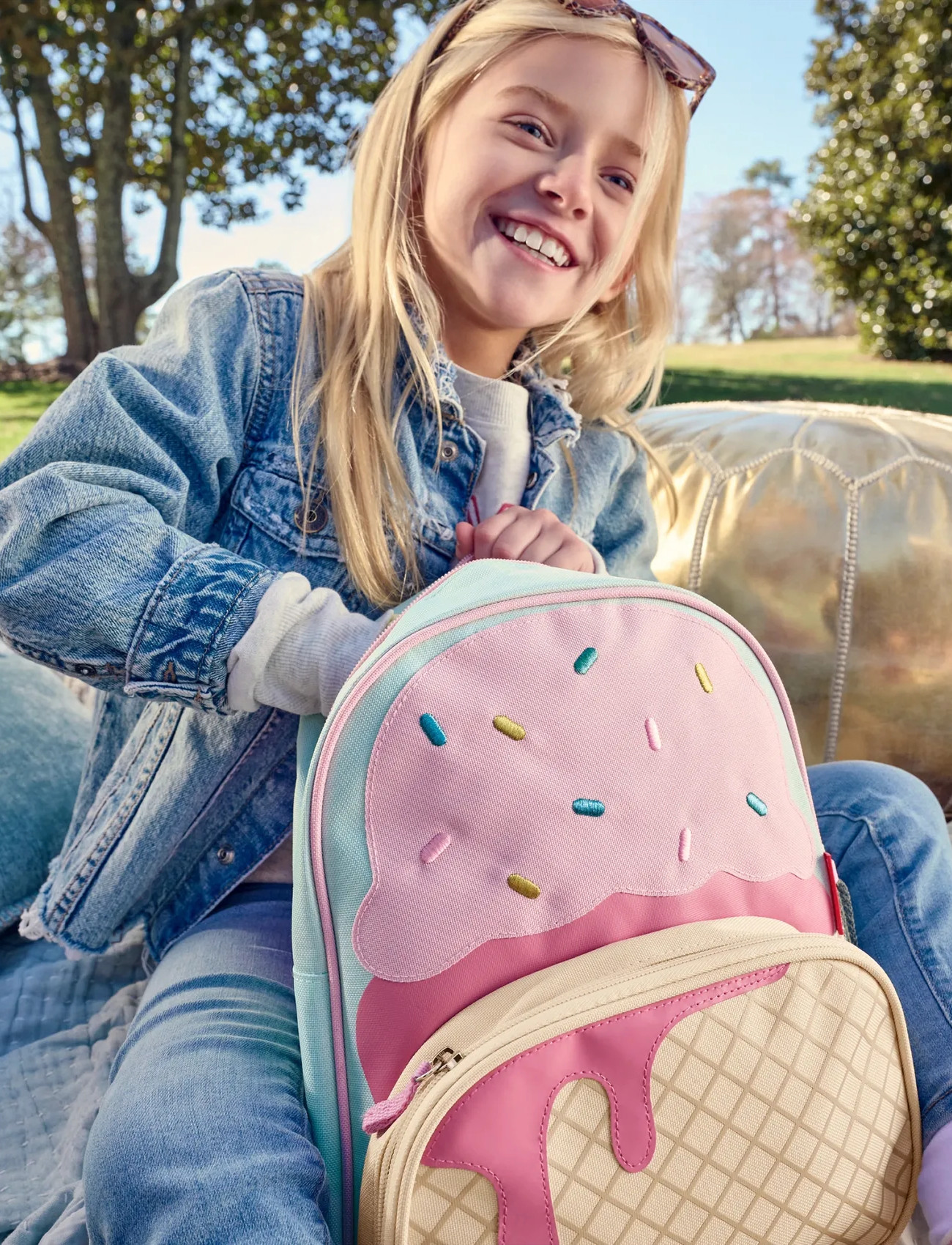 Skip Hop Skip Hop Spark Style Little Kid Backpack "Glass", One Size, Pink, Tasker > Rygsække, Børn