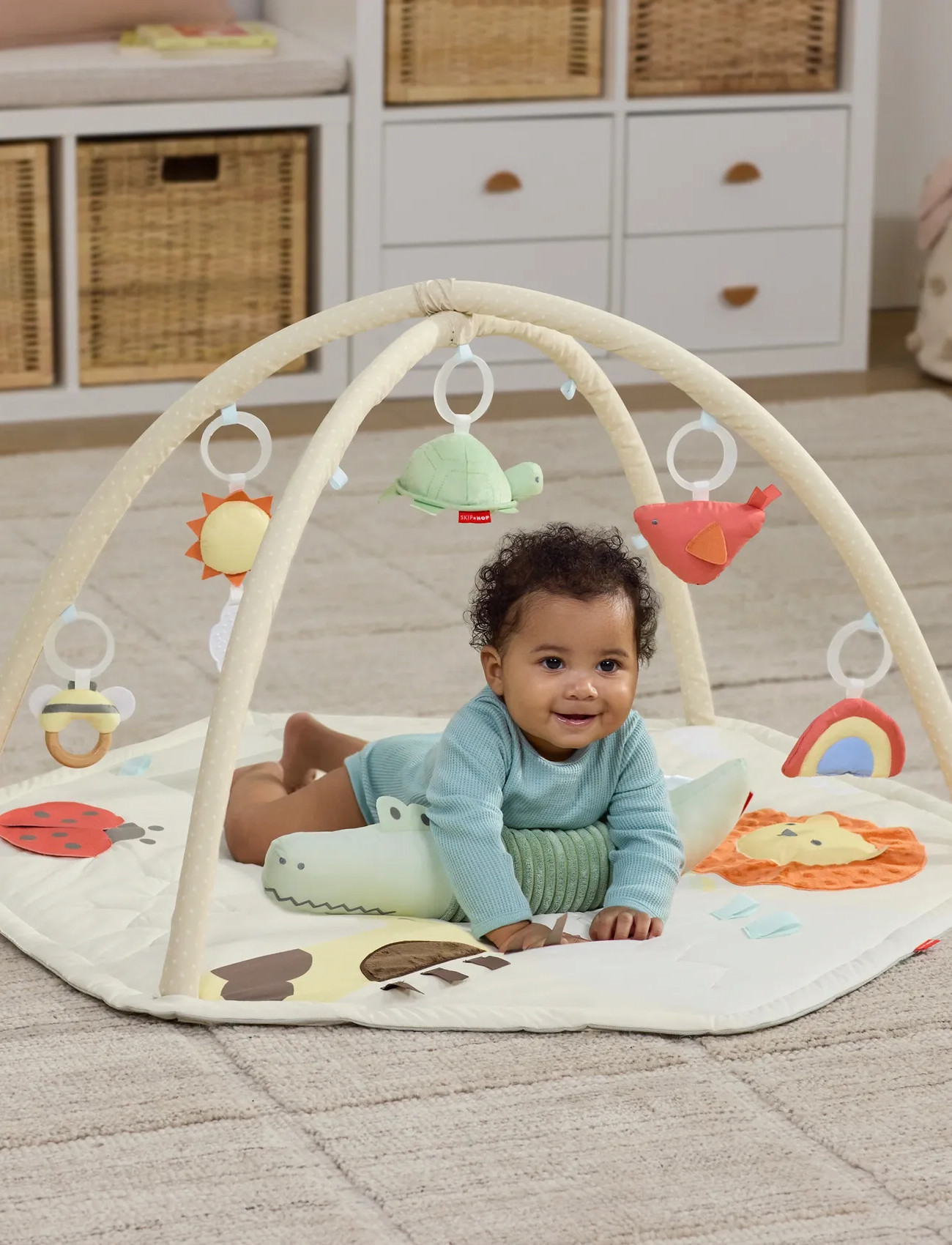 Skip Hop Skip Hop Geometric Wonders Babygym, One Size, Beige, Baby Legetøj > Activity Gyms, Børn