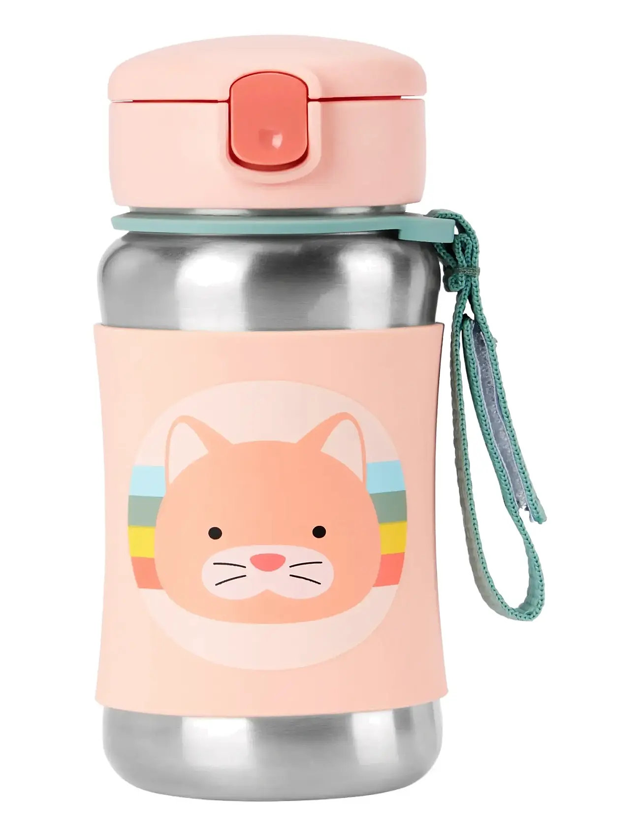 Skip Hop Skip Hop Zoo Sportflaska "Katt", 350 ml, Pink, Hjem > Måltidstid, Børn