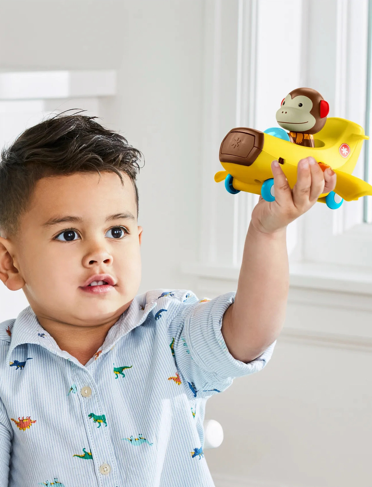 Skip Hop Skip Hop Zoo Flygplan "Apa", One Size, Yellow, Legesæt & Actionfigurer > Dyr, Børn