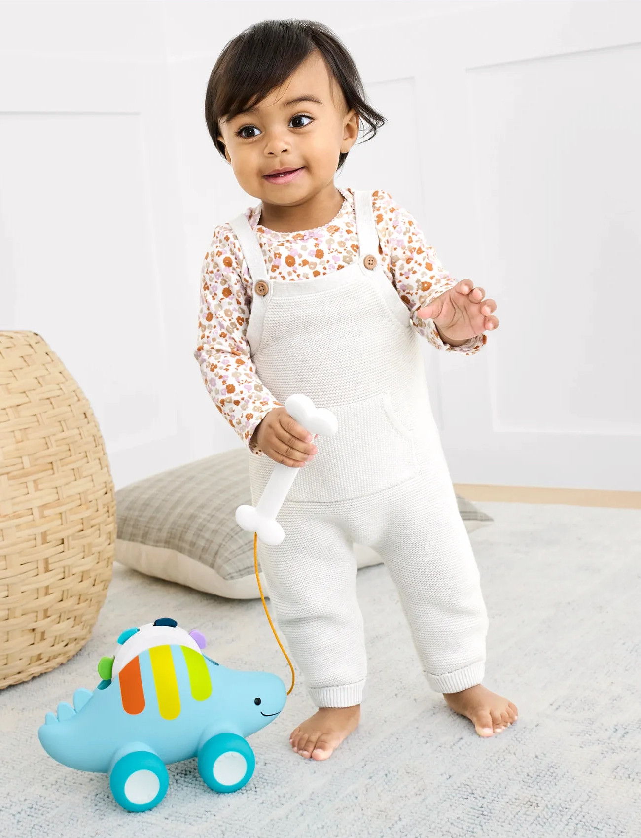 Skip Hop Skip Hop Explore & More Dragleksak Dinosaurie, One Size, Blue, Baby Legetøj > Pull Along Legetøj, Børn