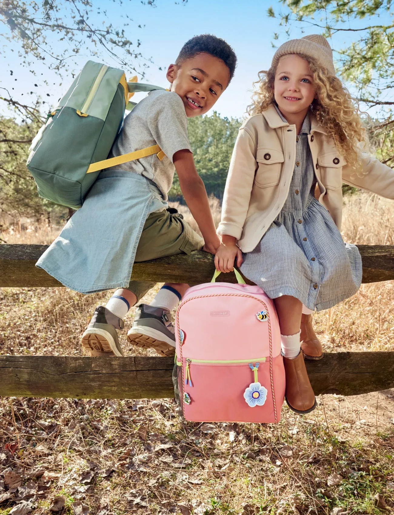 Skip Hop Skip Hop Wander Kids Backpack "Bugs", One Size, Green, Tasker > Rygsække, Børn