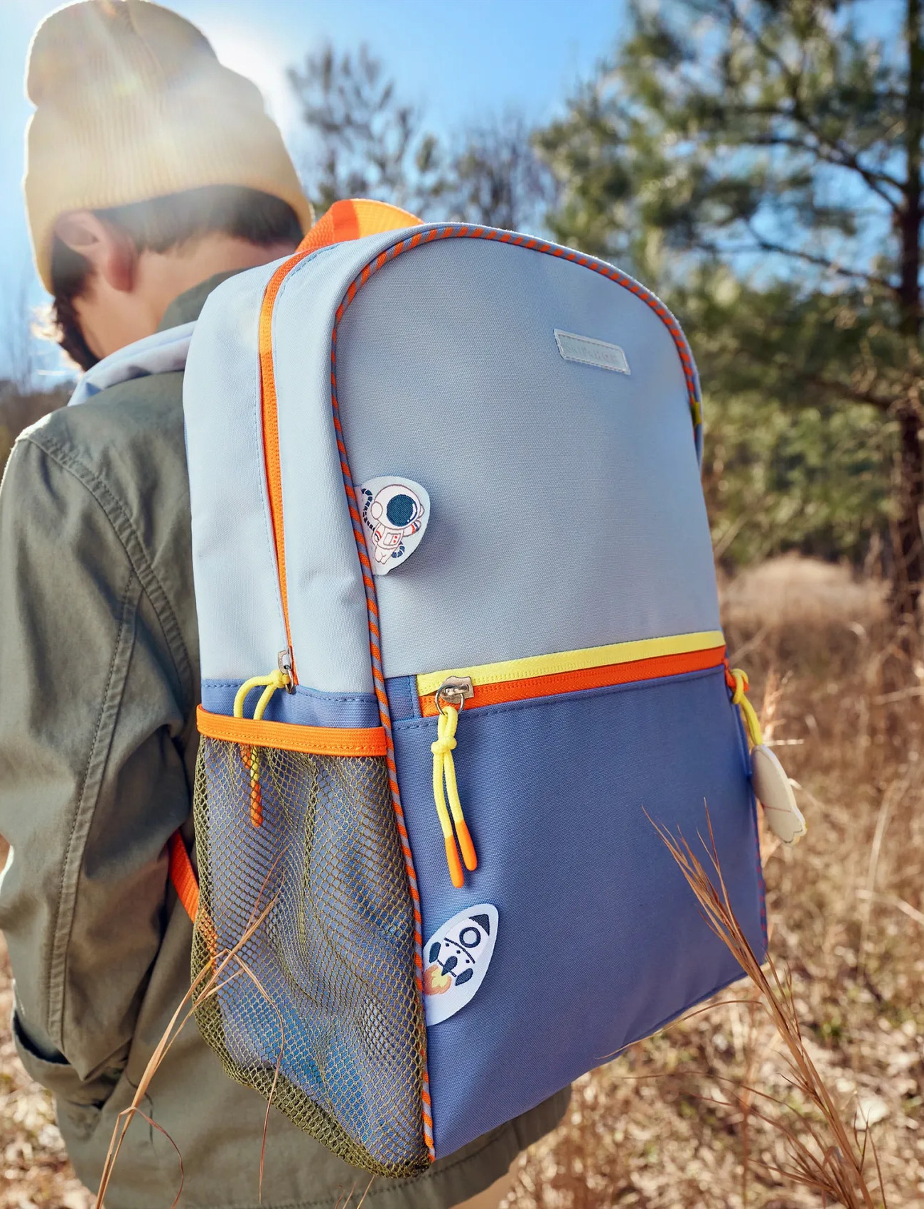 Skip Hop Skip Hop Wander Kids Backpack "Outer Space", One Size, Blue, Tasker > Rygsække, Børn