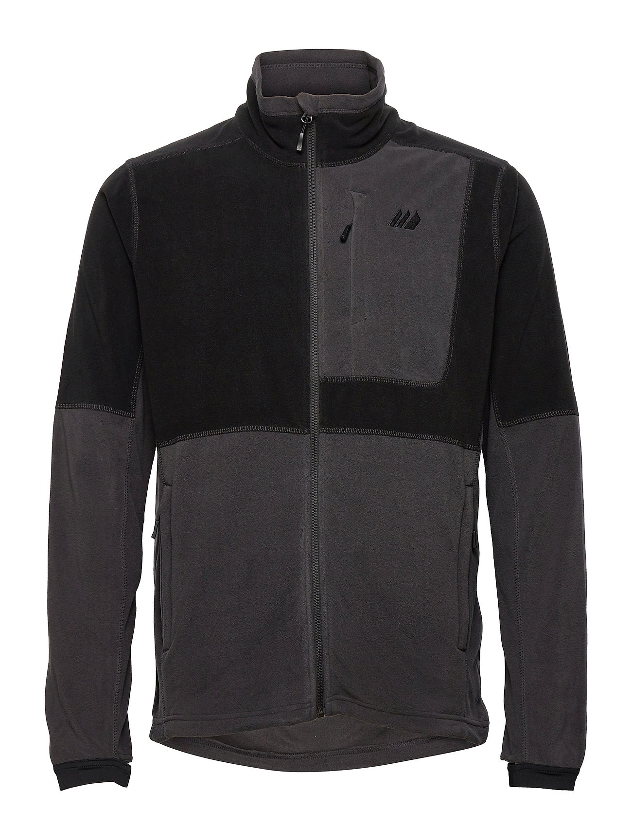 Kleivane Microfleece Jacket Sweat-shirts & Hoodies Fleeces & Midlayers Svart Skogstad