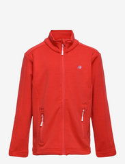 Ervadalen Technical fleece jacket - HIBISCUS RED