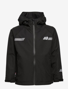 Risøy 2-layer technical rain jacket - shell & rain jackets - black