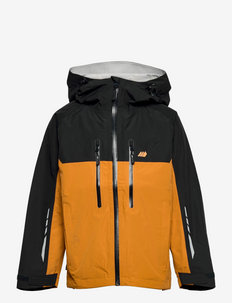 Skarfjellet 2,5-layer technical shell jacket - shell & rain jackets - oker