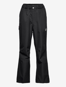 Risøy 2-layer technical rain trousers - shell- & regenbroeken - black