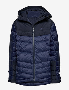 Huruset down jacket - BRIGHT DENIM