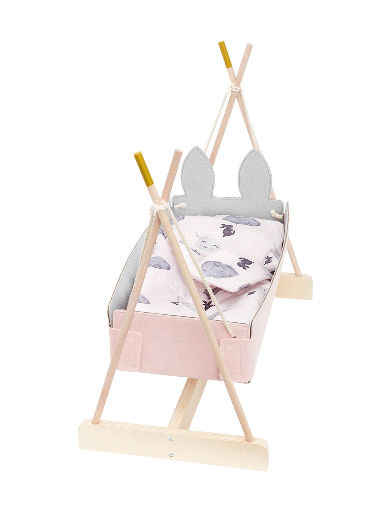 Skrållan Dockvagga Toys Dolls & Accessories Doll Beds Multi/patterned Skrållan