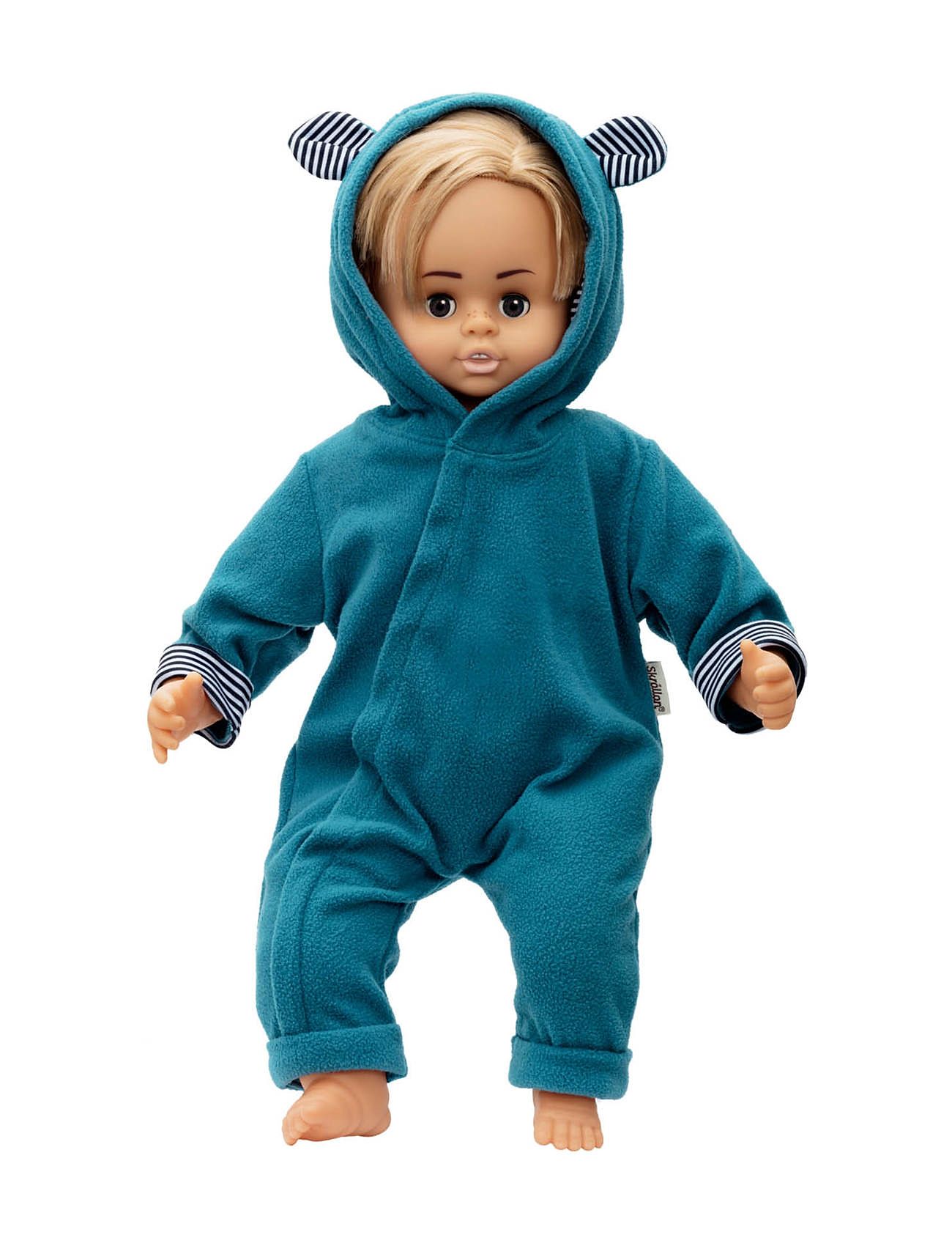 Skrållan Overall 45 Cm Toys Dolls & Accessories Doll Clothes Blue Skrållan