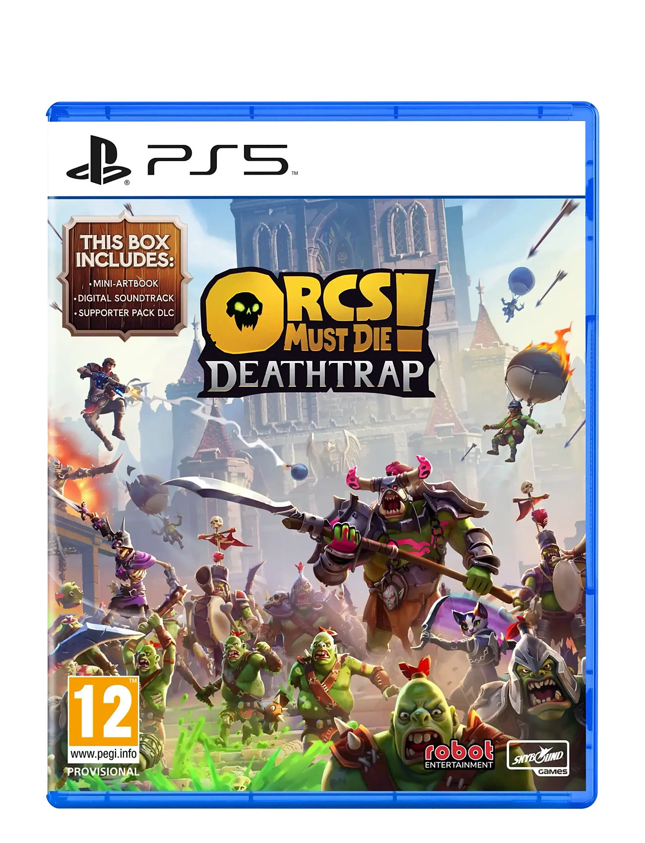 Skybound Ps5 Orcs Must Die! Deathtrap, One Size, Multi/patterned, Gaming > Games, Børn