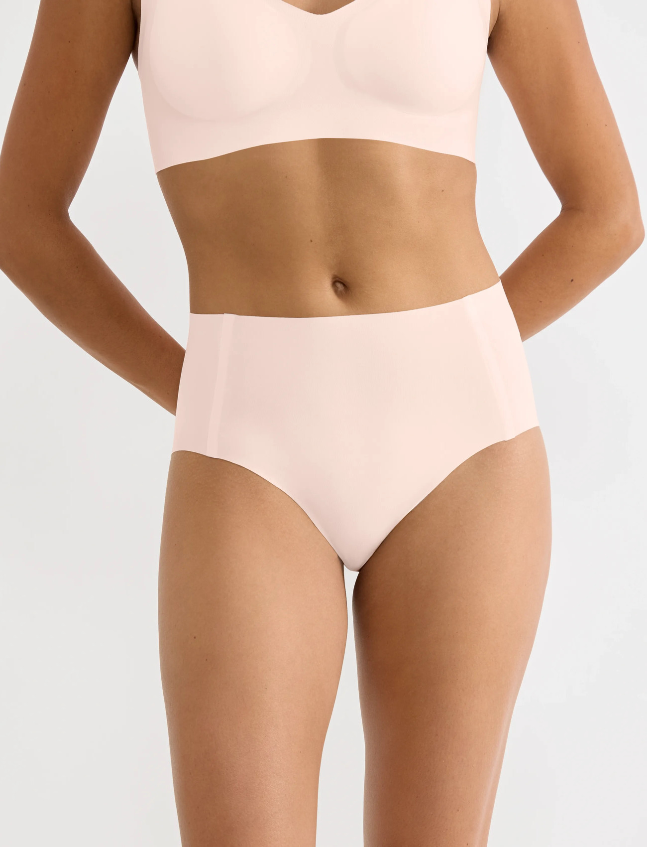 sloggi Sloggi Zero Feel 2.0 High Waist, XS, Pink, Trusser > Trusser Med Høj Talje, Dame
