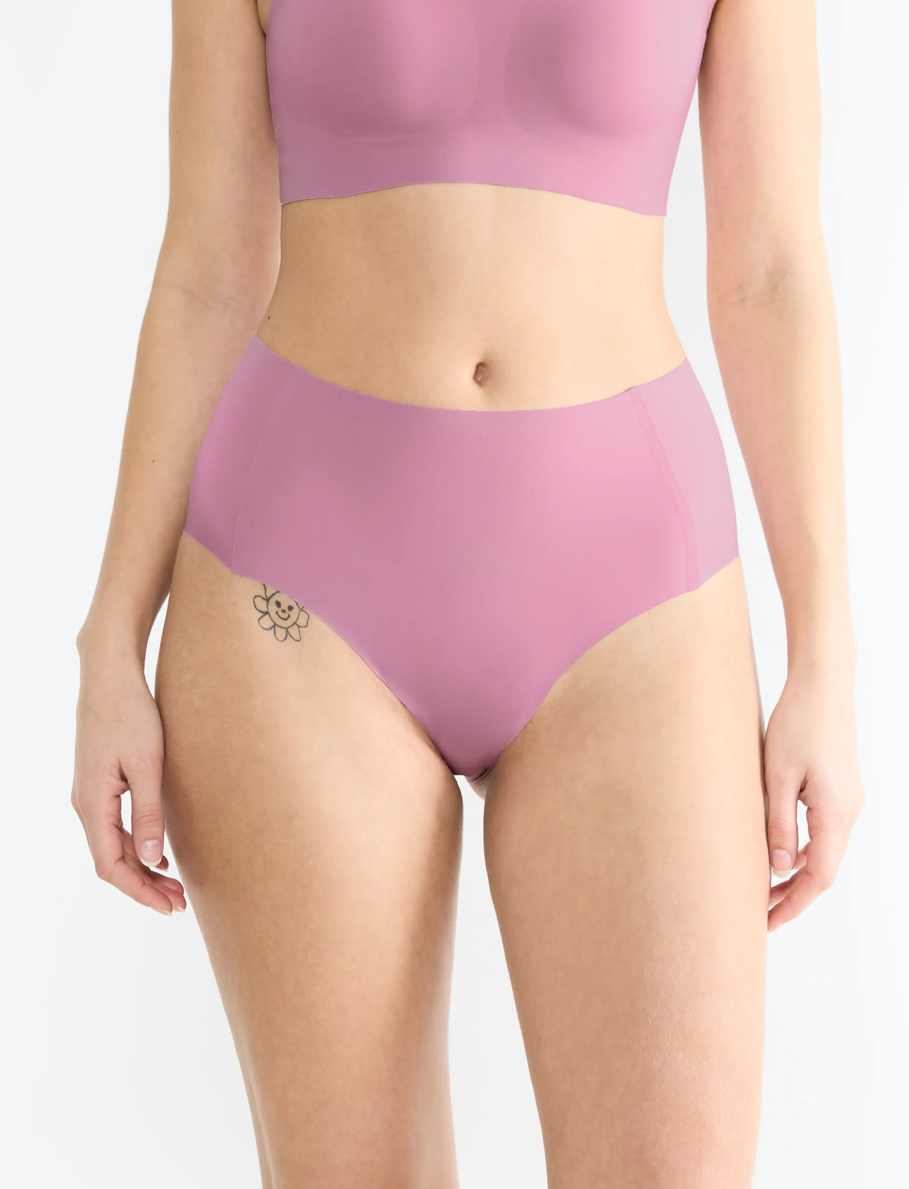 sloggi Sloggi Zero Feel 2.0 High Waist, XS, Pink, Trusser > Trusser Med Høj Talje, Dame