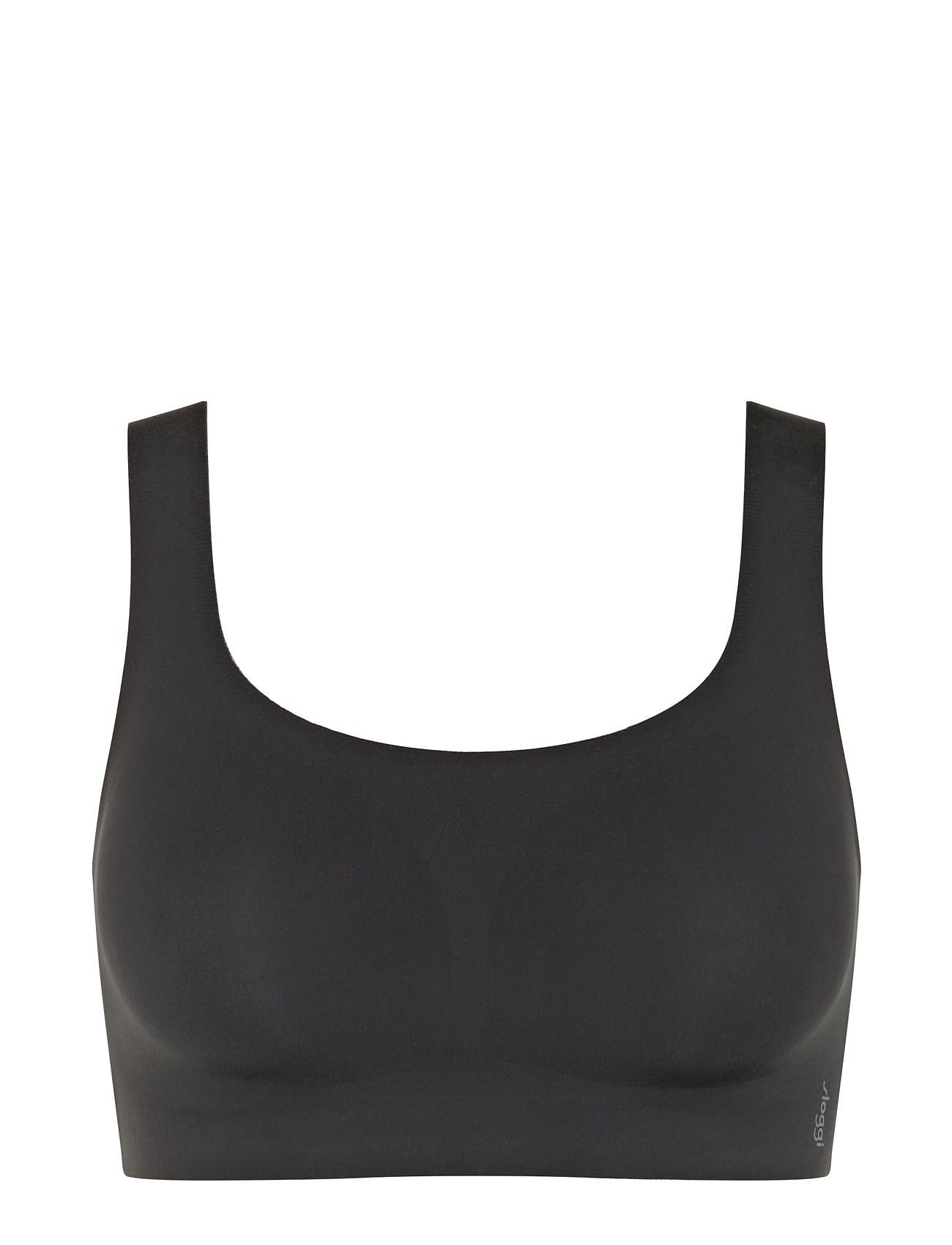 Sloggi Zero Feel 2.0 Top Lingerie Bras & Tops Soft Bras Tank Top Bras Black Sloggi